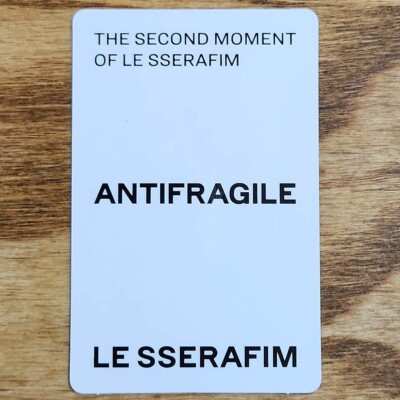 Kazuha Official Photocard Le Sserafim 2nd Mini Album Antifragile