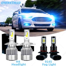 For Ford Focus 2003-2004 Combo Led Headlight H49145 Fog Lights 8000k Kit 4pcs