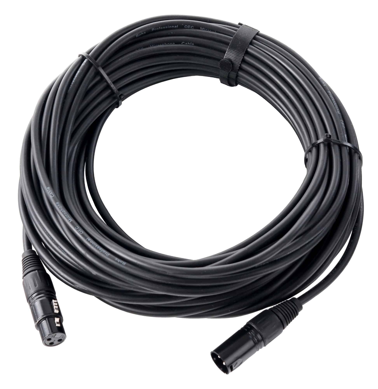 Cavo Microfono XLR 3-Pin PA Studio Palco Cannon Registrazione Professionale 20m