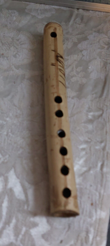 Vintage wooden flute hand carved musical - Picture 3 of 11