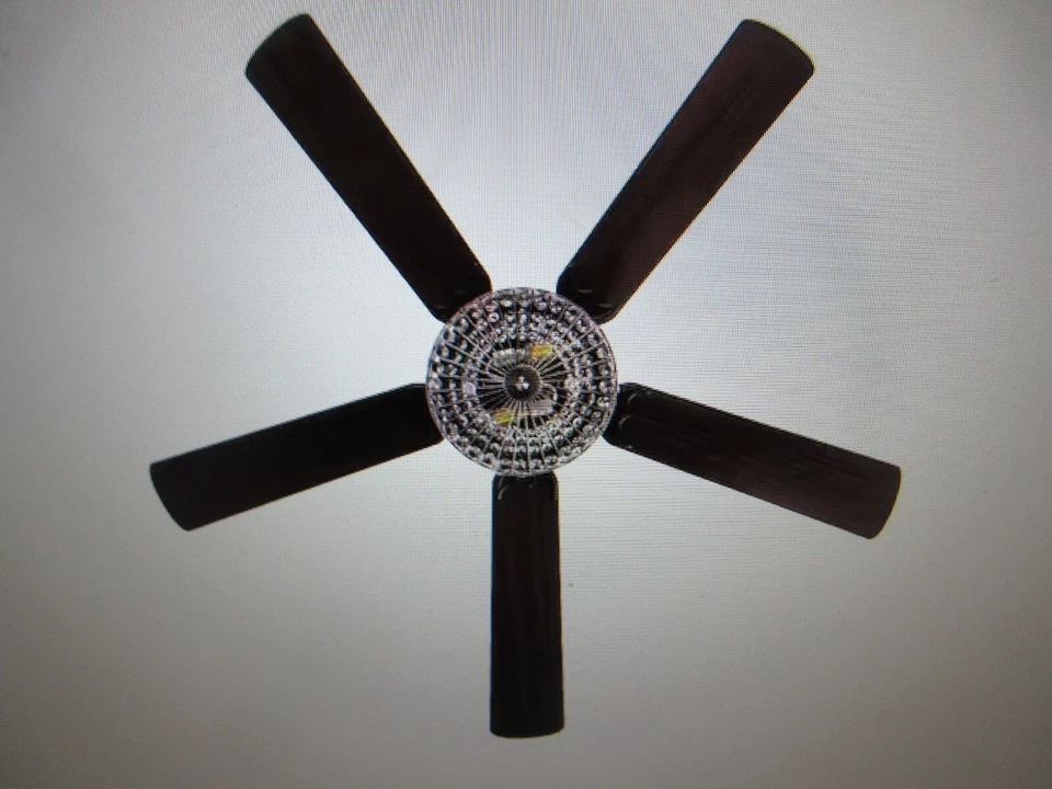 River of Goods Geometric Diamond 52 in. Clear Crystal LED Ceiling Fan With Light - Image 3 of 4