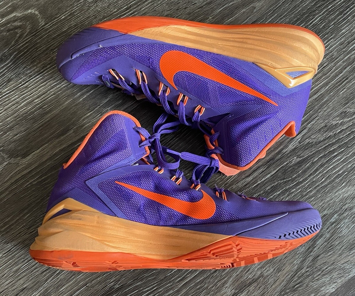 Nike Hyperdunk Purple Orange 653640-588 2014 Devin Booker KD Nike Hyperdunk Purple Orange 653640-588 2014 Devin Booker KD