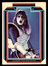 1978 Donruss Kiss 65 Ace Frehley VG d2