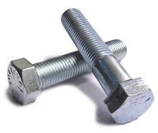 M7 & M8 Metric High Tensile Steel 8.8 HT Hex Head Zinc Bolts & Fully Threaded