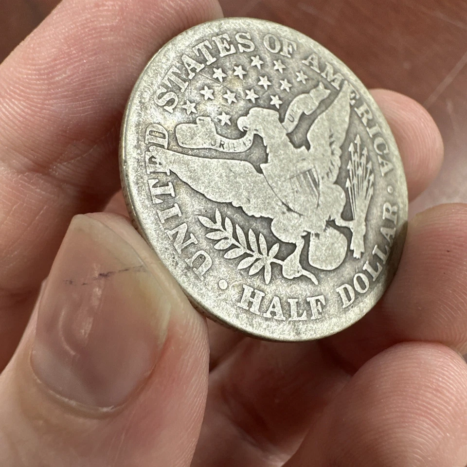 (1) Beautiful Antique 1913-P Barber Half Dollar - Image 3 of 4