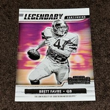 2021 Panini Contenders Draft Picks Legendary Contenders Purple #6 Brett Favre