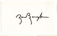 Sammy Baugh Signed Index Card / Autographed Football HOF / w/ IN-PERSON TICKET
