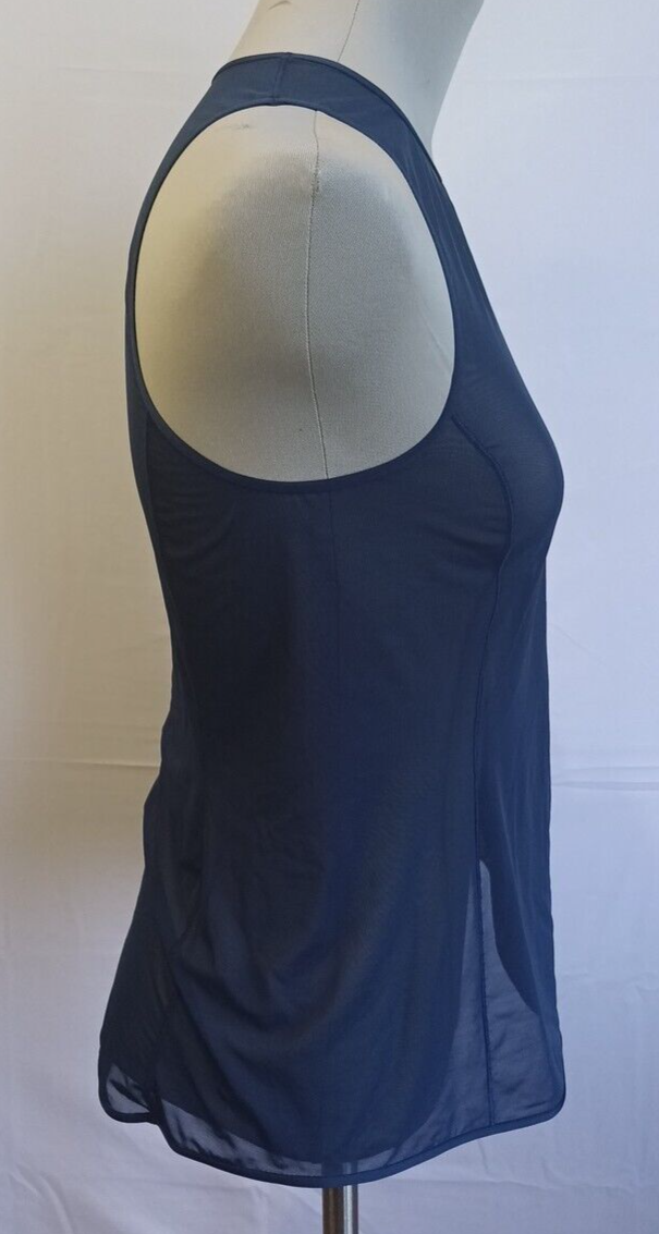 【Mame kurogouchi】Sleeveless Top navy Sheer Sleeveless Top (Mame Kurogouchi) | UNIQLO US