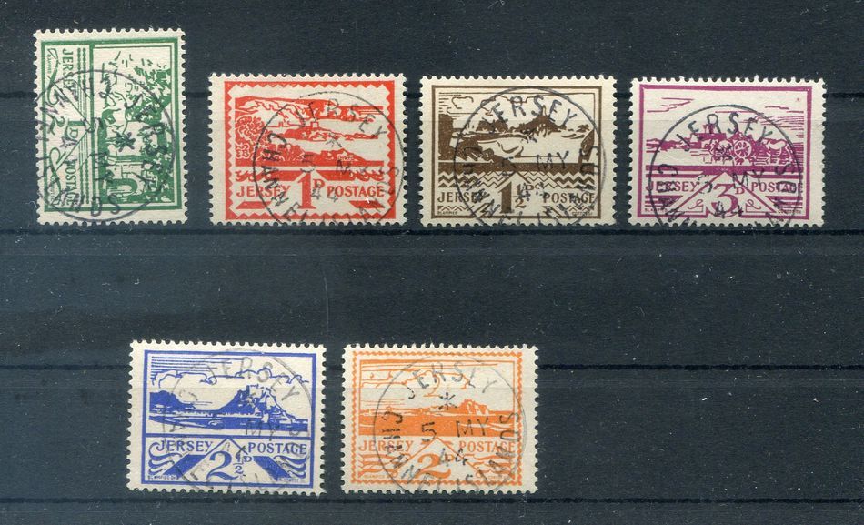 Channel Islands Jersey 3/8 Landscapes Set Gest. 60EUR