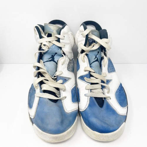 Nike Mens Air Jordan 6 CT8529-410 Blue Basketball Shoes Sneakers Size 11 - Picture 3 of 12
