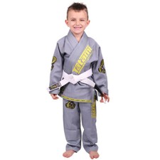 Tatami Fightwear Meerkatsu Kids Animal BJJ Gi - Gray