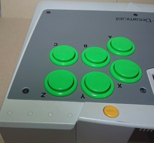 Controlador Oficial HKT-7300 SEGA Dreamcast ARCADE STICK Probado Usado de JAPÓN - Imagen 10 de 12