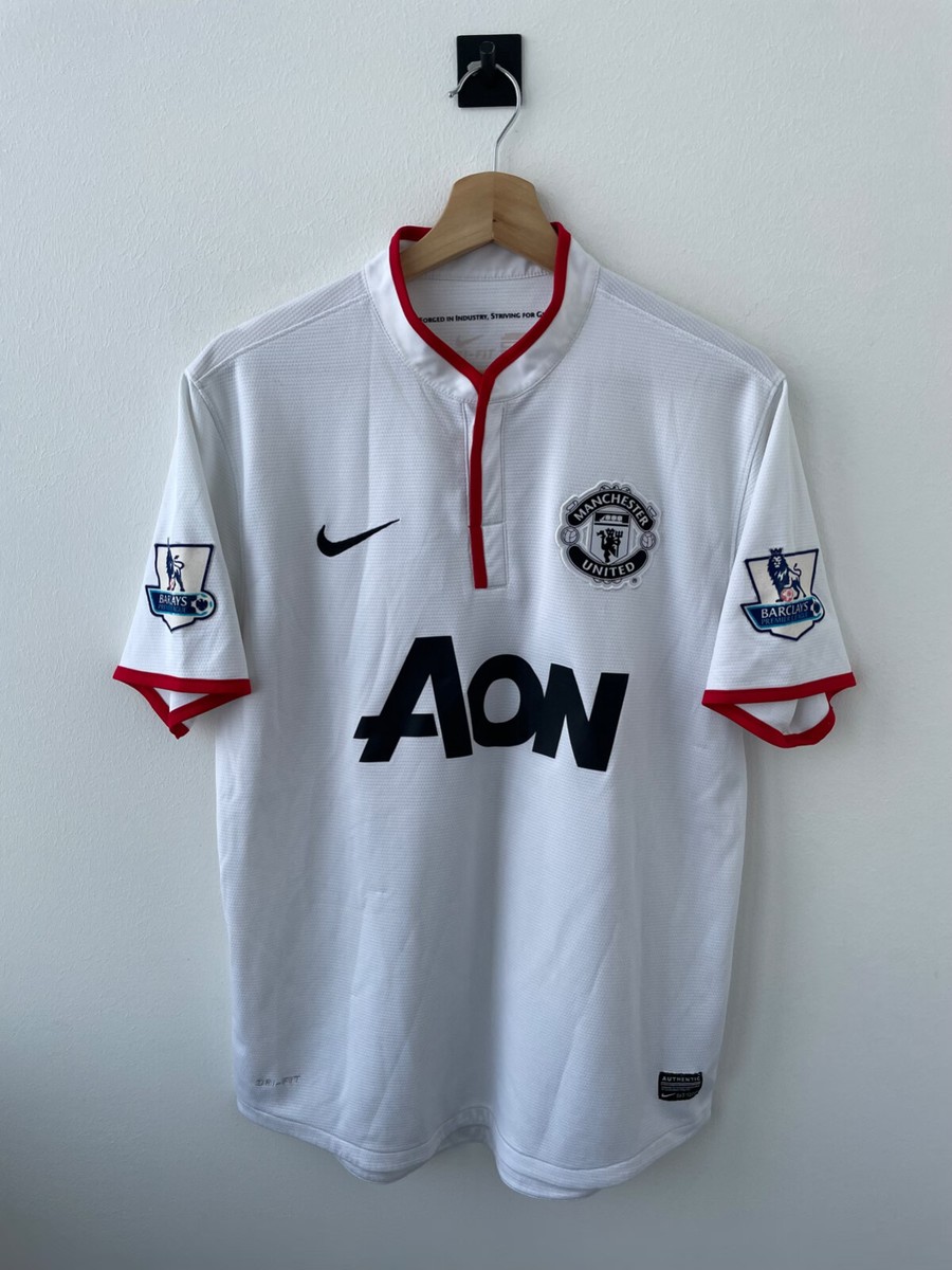 MANCHESTER UNITED 2012/2013 AWAY FOOTBALL SHIRT SOCCER