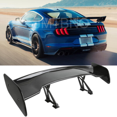 46'' Rear Spoiler Wing w/Aluminum Leg Stem for Ford Mustang GT500 GT350 2015-2022