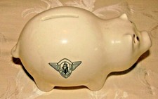 Vintage Pig Saving Bank, Napus Federal Credit Union 