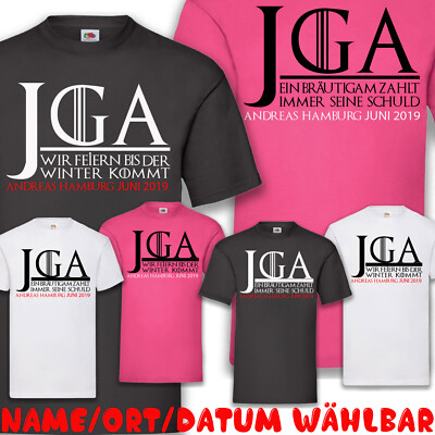 JGA T-Shirt Männer GoT Hangover Groom Junggesellenabschied Herren S-5XL