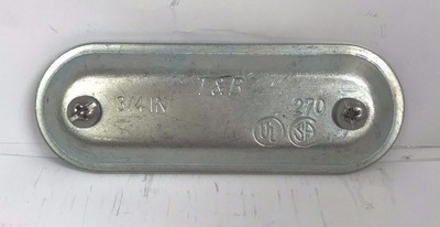 Thomas Betts Steel Conduit Body Cover 3/4 Clip on 270S for