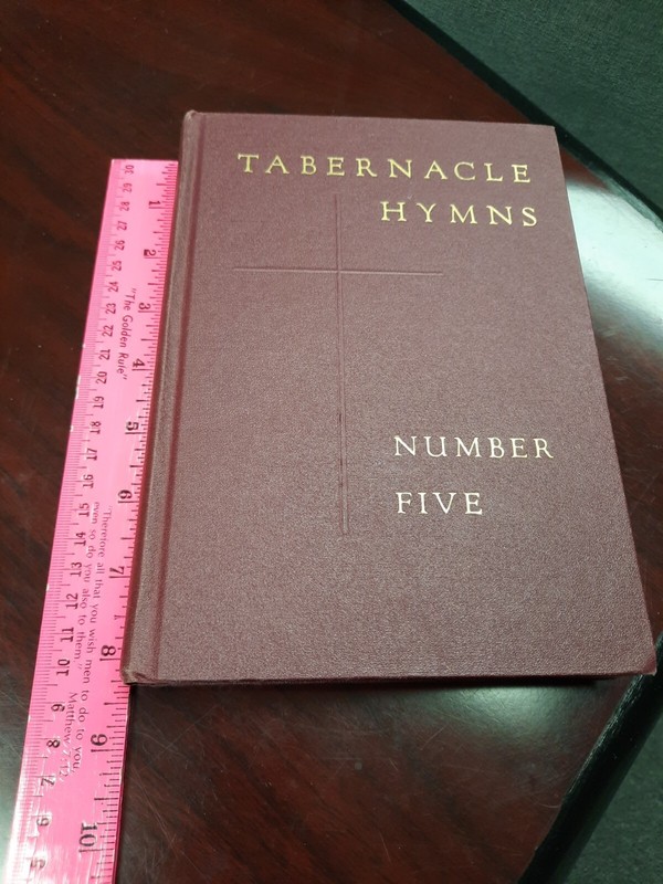 Tabernacle hymns Gospel Singer Book