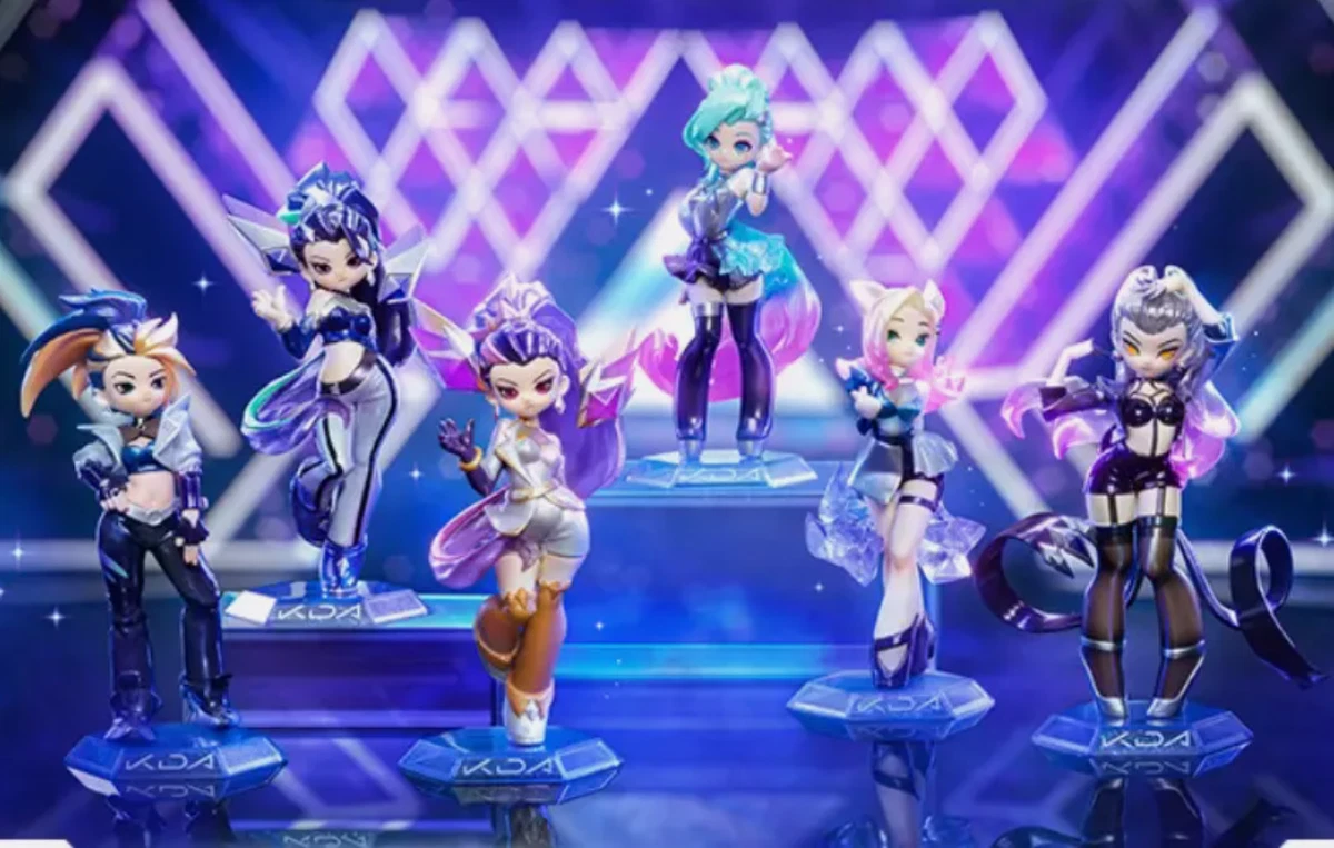 POPMART K/DA League of Legends フィギュア POP MART X League Of Legends K/da All Out Series Blind Box