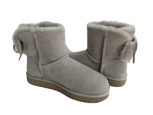 UGG CLASSIC DOUBLE BOW MINI GOAT WATER 