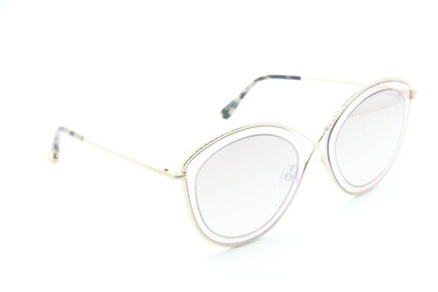 Tom Ford Sascha Tf604 Gold Havana Sunglasses TOM FORD TF 604 47G SASCHA-02 GOLD BROWN AUTHENTIC  main image 3