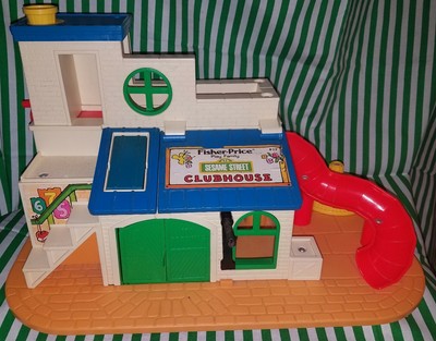 fisher price play family sesame street clubhouse