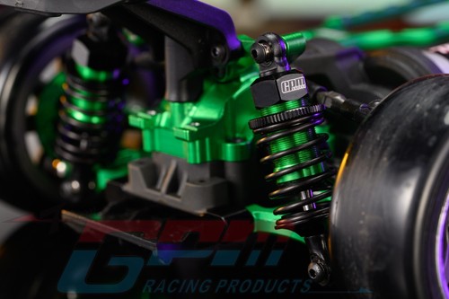 GPM Alloy F+R Oil Filled Ultra Shocks For TRAXXAS 1/10 4-TEC Drift Ford Mustang - Picture 12 of 19