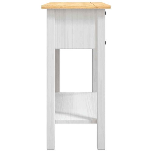 Rustic Mexican Pine Wood Corona Waxed Furniture Home White Body and Brown Top - Picture 79 of 87