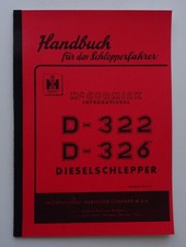 IHC Mc Cormick Betriebsanleitung D-322 D-326
