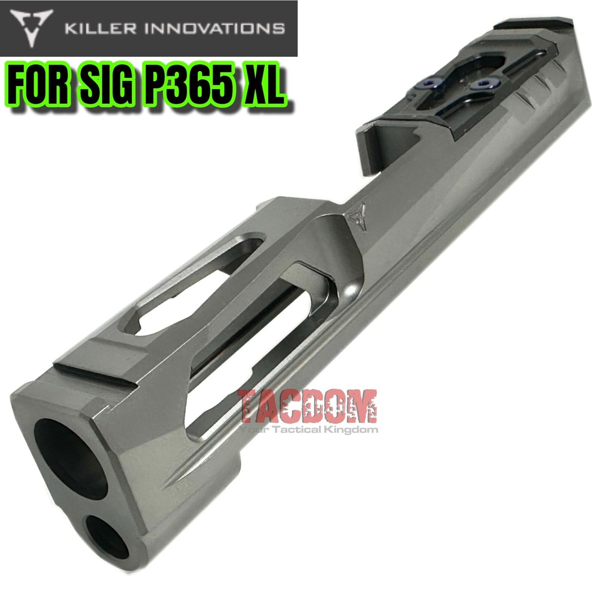 Killer Innovations Velocity V1 Cut Slide for SIG P365 XL GRAY 9mm