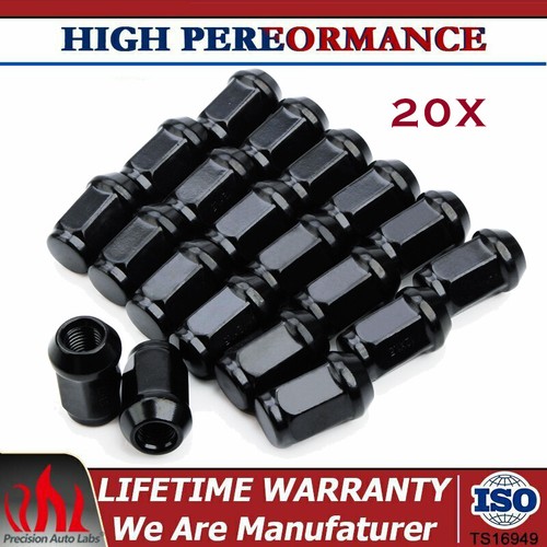20 Black 12x1 5 Closed End Bulge Acorn Lug Nuts 19mm Hex For Honda JDM 20 black 12x1 5 closed end bulge acorn lug nuts 19mm hex for honda jdm