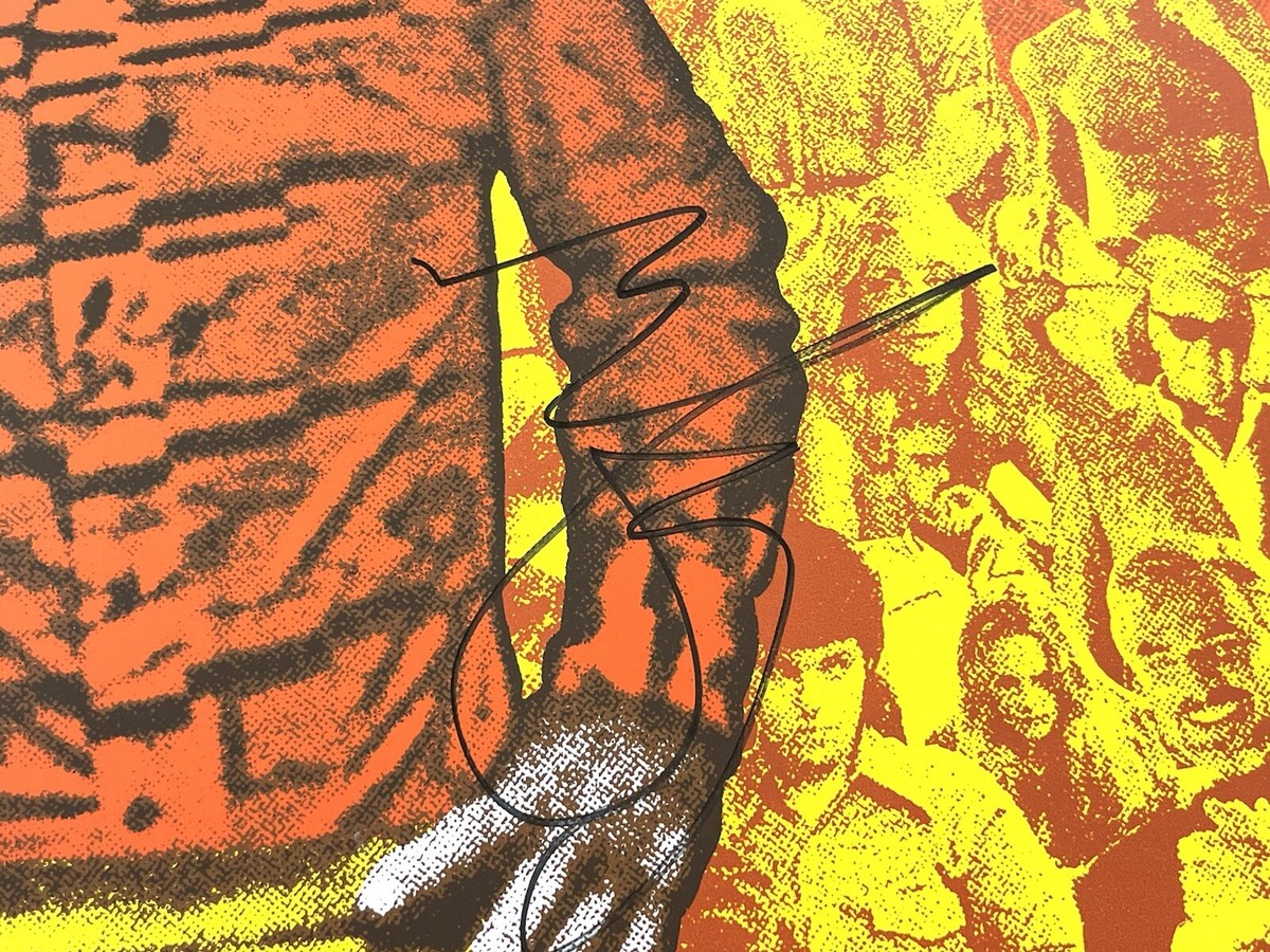 Mondo Mark Wahlberg Rare Signed Boogie Nights Movie Poster Print