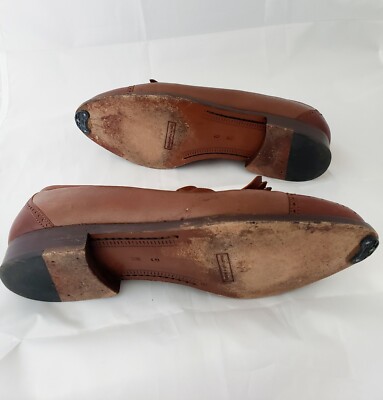 •SALE•Zanni Italian Handmade Dark Brown Loafers Men Shoes Zanni | Exclusive Italian Handmade | Made in Italy main image 4