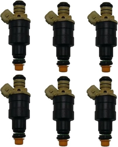 6X BOSCH Fuel Injectors Fits 1982-1987 BMW 325es 325E 528e I6 2.7L 0280150126 - Picture 2 of 7