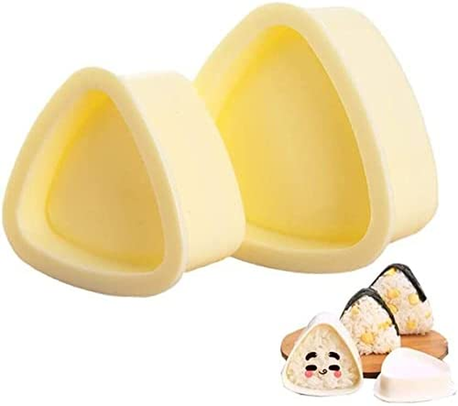 2-Piece Onigiri Rice Ball Mold for Japanese Bento Sushi