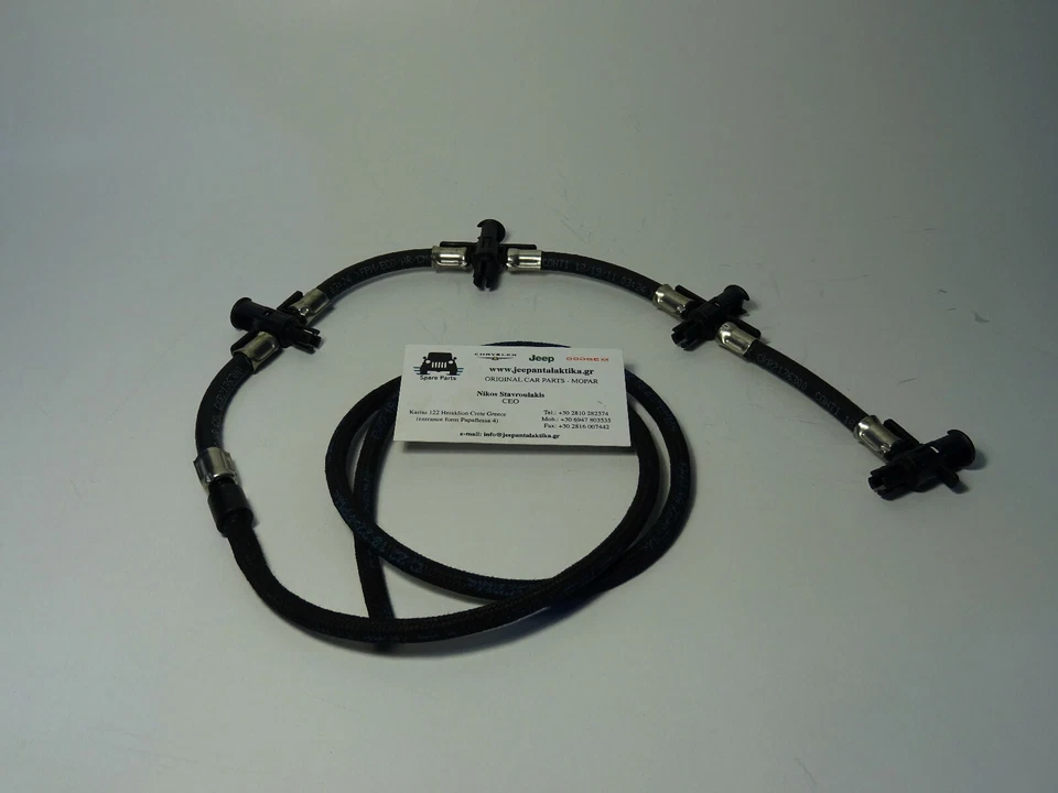 Tubo de retorno de combustible Jeep Wrangler JK 2007-2010 68036346AA nuevo genuino Mopar Foto 4 de 4