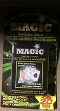 Magic Playing Cards Trick Set Tapered Deck