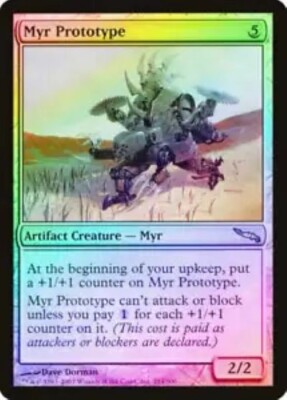 Myr Prototype FOIL Mirrodin MtG LP
