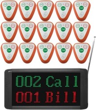 Calling System for Restaurants Hospital Clinic Nursing Home Caregiver
