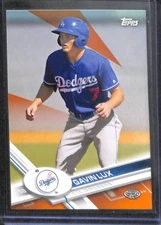 2017 Topps Pro Debut Orange #117 Gavin Lux No 14 of 25