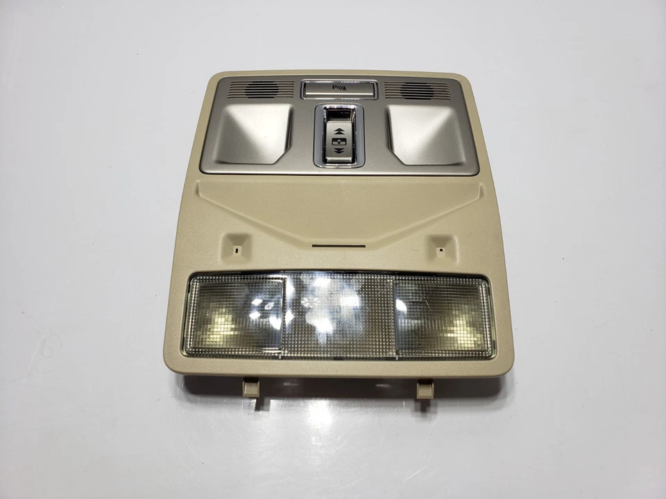 ✅ 09-15 OEM Jaguar XF XFR XFR-S Interruptor de lâmpada cúpula teto superior frontal - Imagem 2 de 4