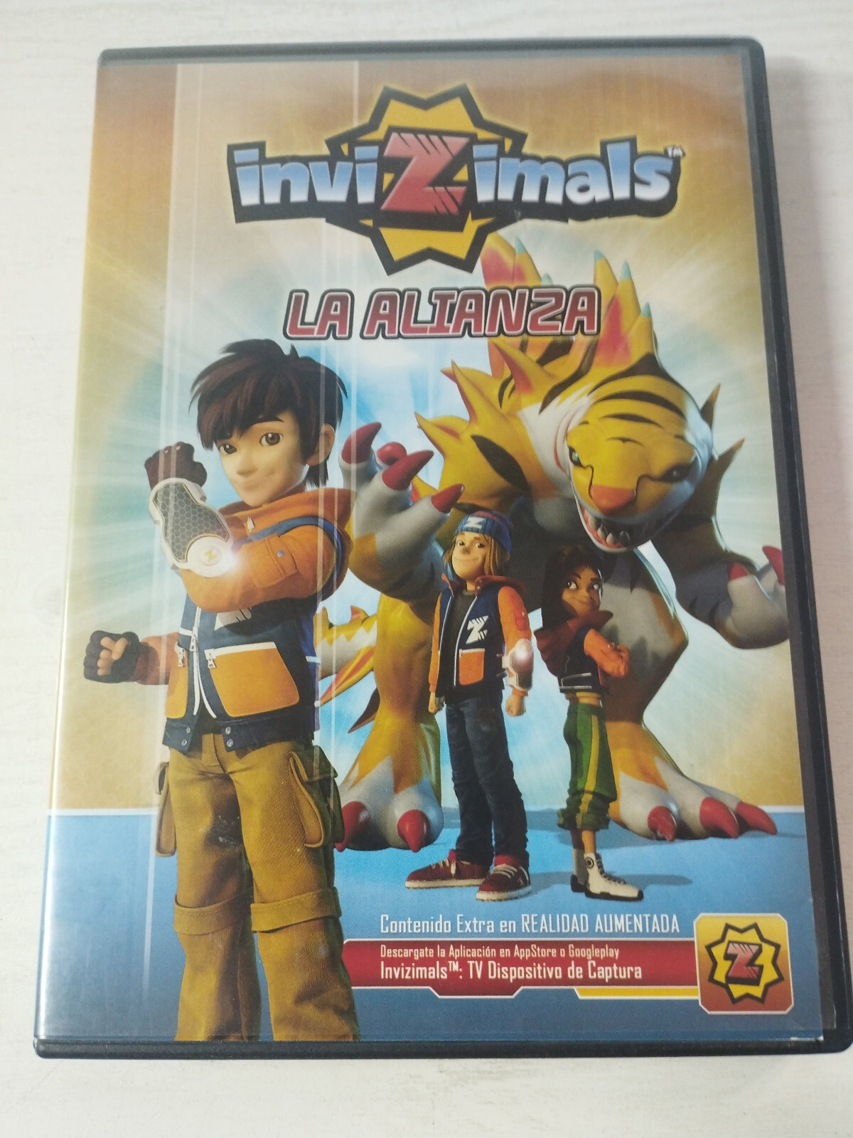 Invizimals The Alliance - DVD + Extras Region 2 Spanish English