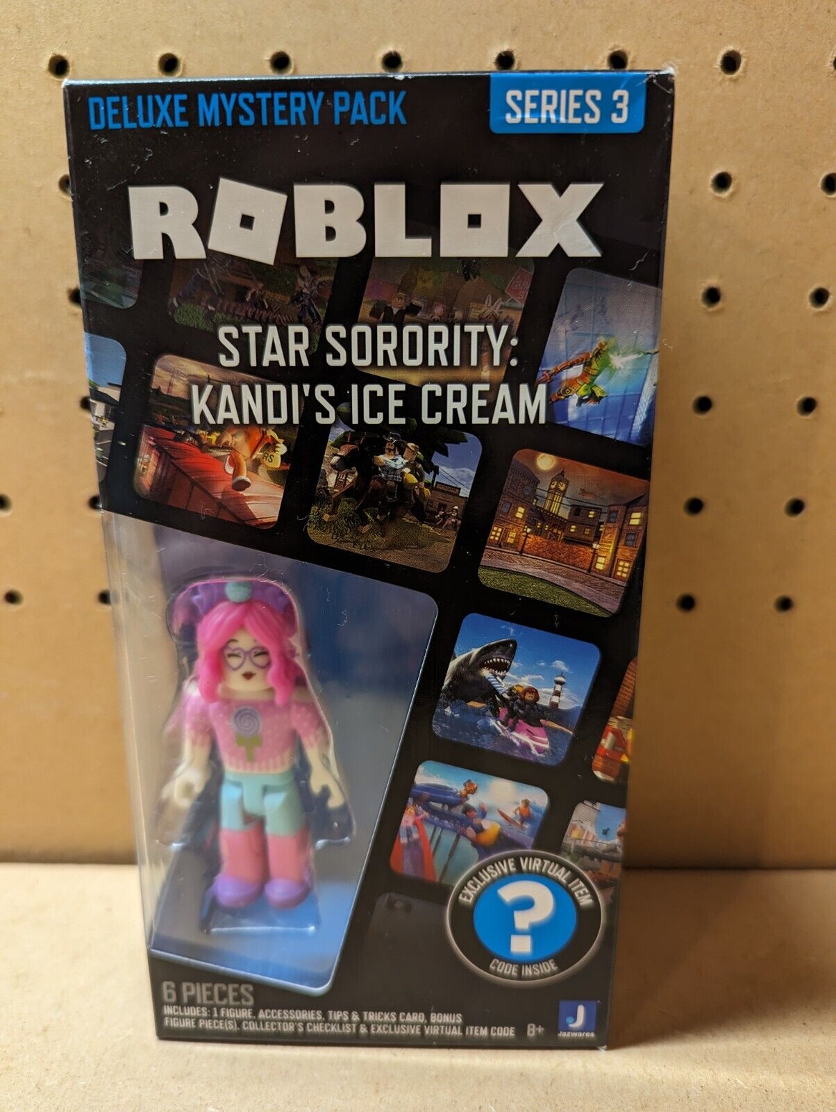 Roblox Series 3 Star Sorority Kandi's Sprinkle Face Virtual Item *Code Only