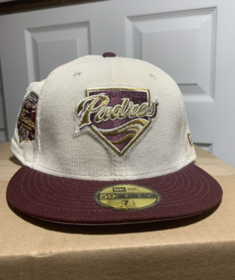SAN DIEGO PADRES NEW ERA 59FIFTY ANNIVERSARY FITTED CORDUROY MLB