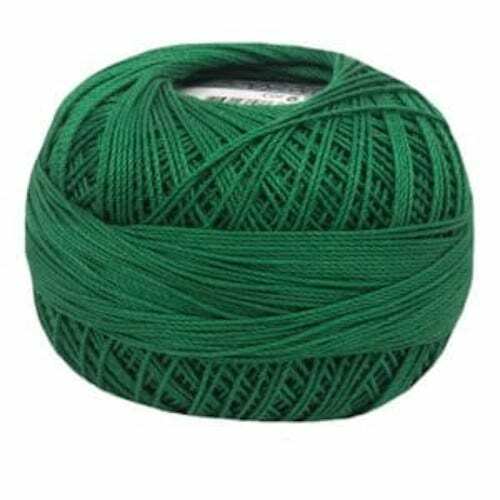 Lizbeth Egyptian Cotton Crochet Thread Size 10 Color 638 Christmas