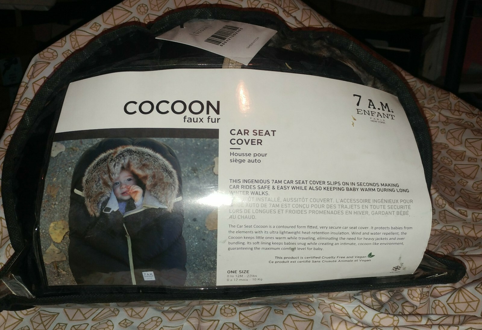 7 A M Enfant Car Seat Wrap 0 3t 0 31lbs Nido Cloud Cocoon Ff Pookie Poncho Ebay