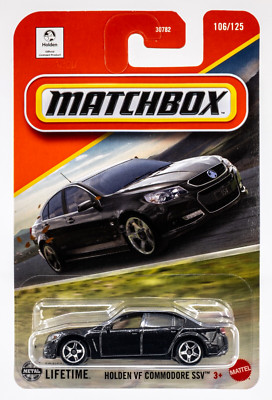 2025 Matchbox #106 Holden VF Commodore SSV  PHANTOM BLACK | FSC