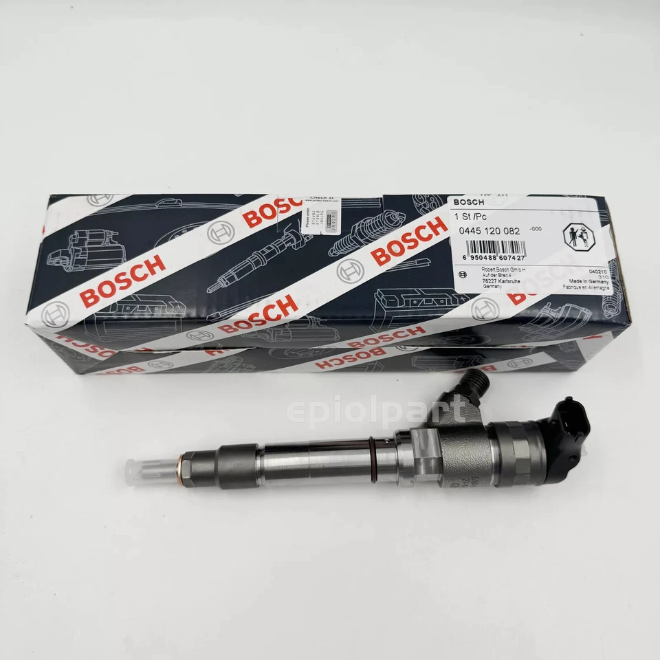 8x Diesel Fuel Injectors 0445120082 for GMC Chevy 2500 LMM DURAMAX 6.6L 07.5-10 - Imagem 3 de 4