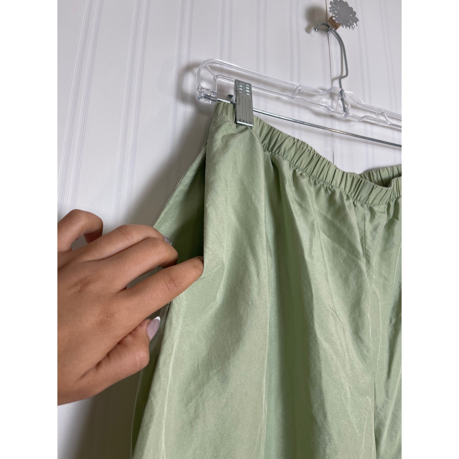 Coldwater Creek Silk Cotton Embroidered Pajama Se… - image 6