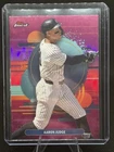 2025 Topps Finest - Uncommon Aaron Judge #172 Magenta Refractor /300